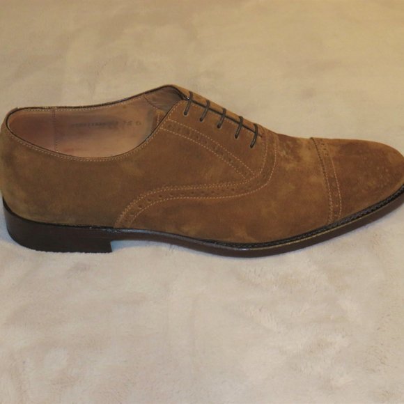Ralph Lauren Purple Label Snuff Denver Suede Leather Dress Shoe 7.5 D NIB $1,250 main image 11